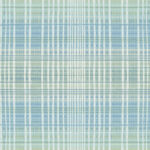 Endless Plaid - Boyfriend Shirt | Blues Plaids, Checks and Stripes Wallpaper for Powder Room, Half Bath, and Accent Wall