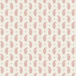 French Country Maia - Sweet Sixteen | Pinks Paisleys Wallpaper for Hallway, Living Room, and Entryway