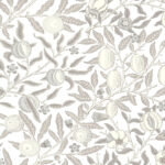 Pomegranate Botanical - Greige | Warm Neutrals and Beiges Trees and Leaves Wallpaper for Entryway, Powder Room, and Living Room