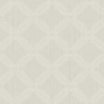 Interlocking Octagons with Raised Inks | Grays Geometrics Wallpaper for Office, Accent Wall, and Bedroom