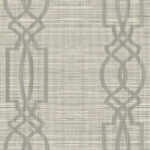 Trellis on Grass Faux with Textile Strings