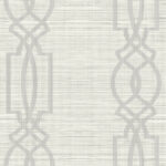 Trellis on Grass Faux with Textile Strings