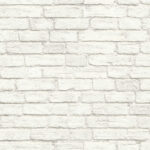 Brick Texture | Warm Neutrals and Beiges Industrial Wallpaper for Entryway, Dining Room, and Powder Room