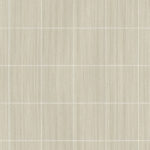 String on Window Pane Check | Warm Neutrals and Beiges Plaids, Checks and Stripes Wallpaper for Nursery, Kitchen, and Powder Room