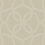 Simple Persian Allover - Beige and Ivory | Warm Neutrals and Beiges Geometrics Wallpaper for Office, Accent Wall, and Powder Room