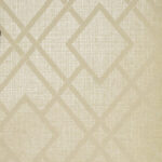 Diamond Lattice - Metallic Khaki | Warm Neutrals and Beiges Textures Wallpaper for Accent Wall, Bedroom, and Office