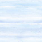 Watercolor - Periwinkle and Sea Mist | Blues Children and Nursery Wallpaper for Living Room, Entryway, and Bedroom