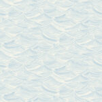 Waves - Sky Blue | Blues Children and Nursery Wallpaper for Accent Wall, Kitchen, and Bedroom