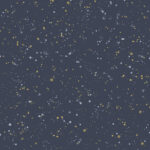Paint Splatter - Navy and Metallic Gold