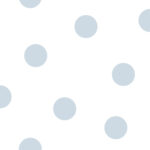 Dots - Powder Blue | Blues Children and Nursery Wallpaper for Office, Living Room, and Half Bath