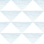 Geo Stripe - Sky Blue