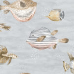 Oceanna - Pearl Gray | Grays Nautical Wallpaper for Entryway, Bedroom, and Dining Room