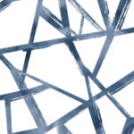 Tribeca - Navy | Navys Geometrics Wallpaper for Office, Accent Wall, and Half Bath