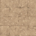 Allure - Bronzy Taupe | Coppers and Bronzes Tiles Wallpaper for Half Bath, Powder Room, and Living Room