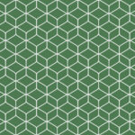 NYC | Greens Geometrics Wallpaper for Office, Accent Wall, and Hallway