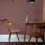 Caf 27 - Burnt Sienna | Reds Textures Wallpaper for Bedroom, Entryway, and Office