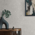 Cement 27 - Grove | Cool Neutrals Industrial Wallpaper for Hallway, Nursery, and Half Bath