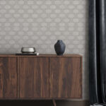 Basketweave 27 - Mirage | Grays Plaids, Checks and Stripes Wallpaper for Kitchen, Entryway, and Hallway