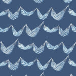 Navy Grey and White | Navys Nautical Wallpaper for Entryway, Office, and Accent Wall
