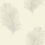 Galloway - Light Grey | Grays Trees and Leaves Wallpaper for Half Bath, Entryway, and Hallway