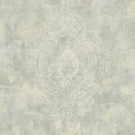 Gillingham - Harbor Grey | Grays Medallions Wallpaper for Bedroom, Living Room, and Nursery