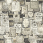 Labels - Satin Greige and Espresso