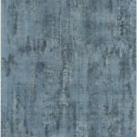 Bella - Distressed Denim | Blues Textures Wallpaper for Accent Wall, Hallway, and Half Bath