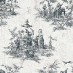 South East - Pure white | Blacks Asian and Chinoiseries Wallpaper for Entryway, Accent Wall, and Bedroom