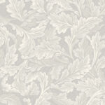Carole - Frosty Window | Whites and Off Whites Trees and Leaves Wallpaper for Bedroom, Dining Room, and Accent Wall