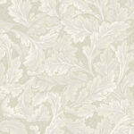 Carole - Misty Morning | Grays Trees and Leaves Wallpaper for Kitchen, Powder Room, and Living Room