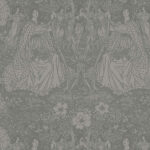 Isabella - Stone | Grays Novelty and Pop Culture Wallpaper for Bedroom, Office, and Kitchen