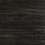 Malia Grass and Natural Fibers - Gray Harbor | Blacks Textures Wallpaper for Dining Room, Powder Room, and Living Room