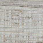Malia Grass and Natural Fibers - Coconut Glaze | Whites and Off Whites Textures Wallpaper for Hallway, Powder Room, and Entryway