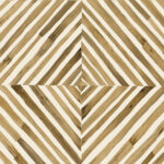 Havana Diamond - Chestnut | Browns and Taupes Geometrics Wallpaper for Office, Accent Wall, and Dining Room