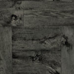 Mogano - Charcoal | Blacks Farmhouse Wallpaper for Accent Wall, Half Bath, and Kitchen