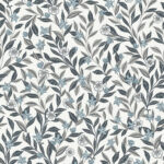 Wakehurst - Mist | Grays Trees and Leaves Wallpaper for Office, Hallway, and Kitchen