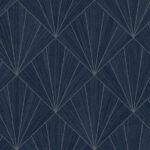 Mikkeli 27 - Ink Wash | Blues Architecturals Wallpaper for Powder Room, Entryway, and Hallway