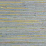 Lillian August Grasscloth - Island Blue | Blues Textures Wallpaper for Dining Room, Accent Wall, and Bedroom