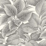 Wasilla - Alaskan Grey | Grays Trees and Leaves Wallpaper for Hallway, Half Bath, and Bedroom