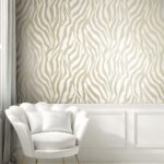Kodiak - Lurex | Silvers and Pewters Textures Wallpaper for Half Bath, Office, and Accent Wall