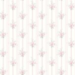 Luce - Rosette | Pinks Plaids, Checks and Stripes Wallpaper for Powder Room, Kitchen, and Office