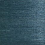 Lillian August Sisal - Peacock | Blues Textures Wallpaper for Accent Wall, Bedroom, and Office
