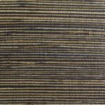 Lillian August Grasscloth - Black Tan | Browns and Taupes Textures Wallpaper for Powder Room, Hallway, and Nursery