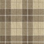 Montana - Straw | Warm Neutrals and Beiges Plaids, Checks and Stripes Wallpaper for Powder Room, Bedroom, and Dining Room