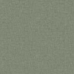 Stretford Linen - Leaf | Greens Textures Wallpaper for Dining Room, Nursery, and Powder Room