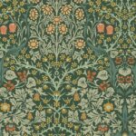 William Morris Blackthorn - Deep Green