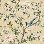 Blossom Citrus Floral - Gold Metallic